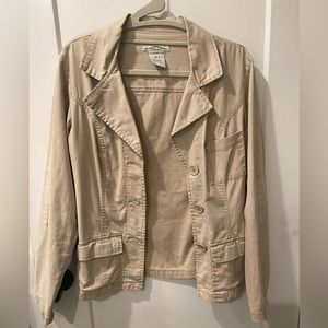 Vintage Z. Cavaricci tan jacket
